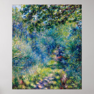 Pierre-Auguste Renoir - Pfad im Wald Poster