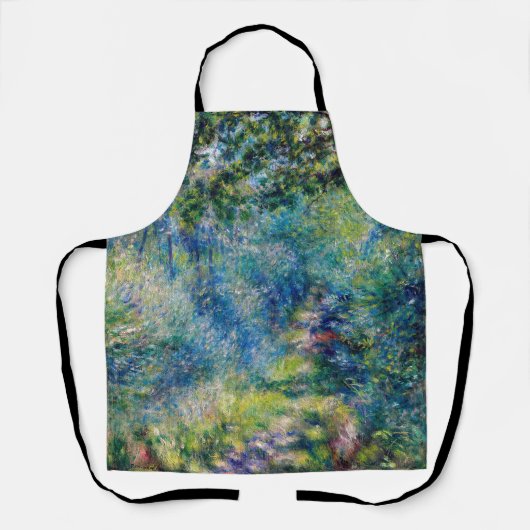 Pierre-Auguste Renoir - Pfad im Wald Schürze (Vorderseite)