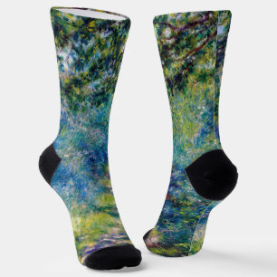 Pierre-Auguste Renoir - Pfad im Wald Socken