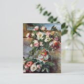 Pierre-Auguste Renoir- Pfingstrosen Postkarte (Stehend Vorderseite)