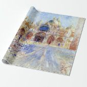 Pierre Auguste Renoir Piazza San Marco, Venedig Geschenkpapier (Ungerollt)
