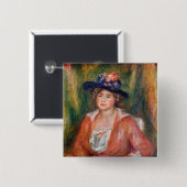 Pierre-Auguste Renoir - Portrait der sitzenden Fra Button (Vorne & Hinten)