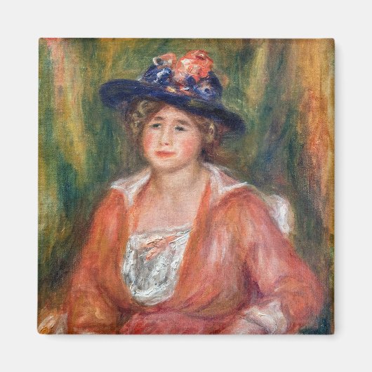 Pierre-Auguste Renoir - Portrait der sitzenden Fra Magnet (Vorne)