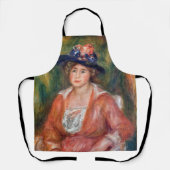 Pierre-Auguste Renoir - Portrait der sitzenden Fra Schürze (Vorderseite)