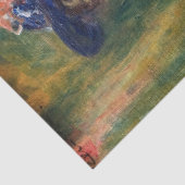 Pierre-Auguste Renoir - Portrait der sitzenden Fra Seidenpapier (Detail)