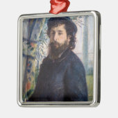 Pierre Auguste Renoir - Portrait von Claude Monet Ornament Aus Metall (Links)