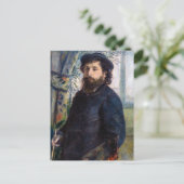 Pierre Auguste Renoir - Portrait von Claude Monet Postkarte (Stehend Vorderseite)