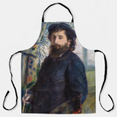 Pierre Auguste Renoir - Portrait von Claude Monet Schürze (Vorderseite)