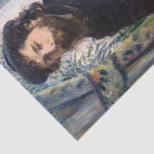 Pierre Auguste Renoir - Portrait von Claude Monet Seidenpapier (Ausschnitt)