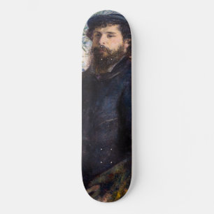 Pierre Auguste Renoir - Portrait von Claude Monet Skateboard