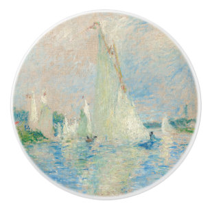 Pierre-Auguste Renoir - Regatta bei Argenteuil Keramikknauf