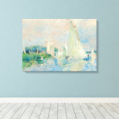Pierre-Auguste Renoir - Regatta bei Argenteuil Leinwanddruck (Insitu (Holzboden))