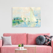 Pierre-Auguste Renoir - Regatta bei Argenteuil Leinwanddruck (Insitu (Wohnzimmer))
