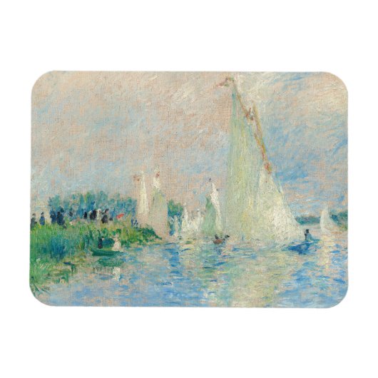 Pierre-Auguste Renoir - Regatta bei Argenteuil Magnet (Horizontal)