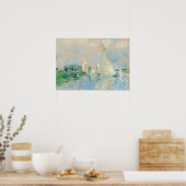 Pierre-Auguste Renoir - Regatta bei Argenteuil Poster (Küche)