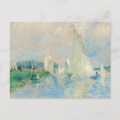 Pierre-Auguste Renoir - Regatta bei Argenteuil Postkarte (Vorderseite)