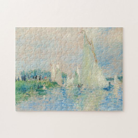 Pierre-Auguste Renoir - Regatta bei Argenteuil Puzzle (Horizontal)