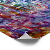 Pierre-Auguste Renoir River Landscape, 1890 Poster (Ecke)