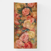 Pierre-Auguste Renoir - Rose Banner (Vertikal)