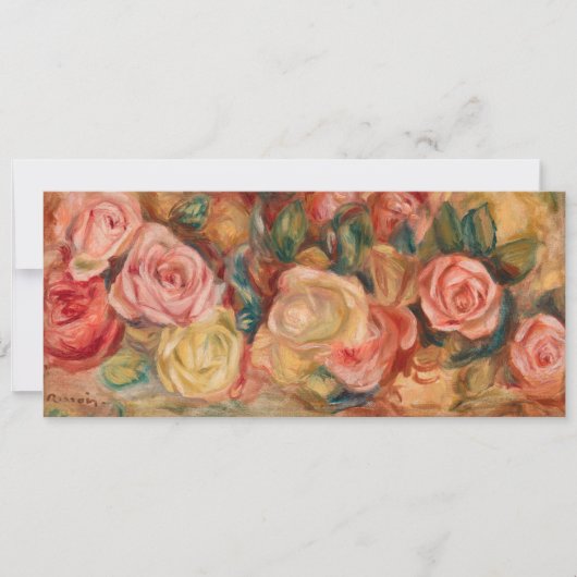 Pierre-Auguste Renoir - Rose Einladung (Vorderseite)