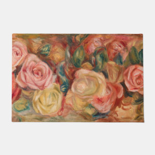 Pierre-Auguste Renoir - Rose Fußmatte