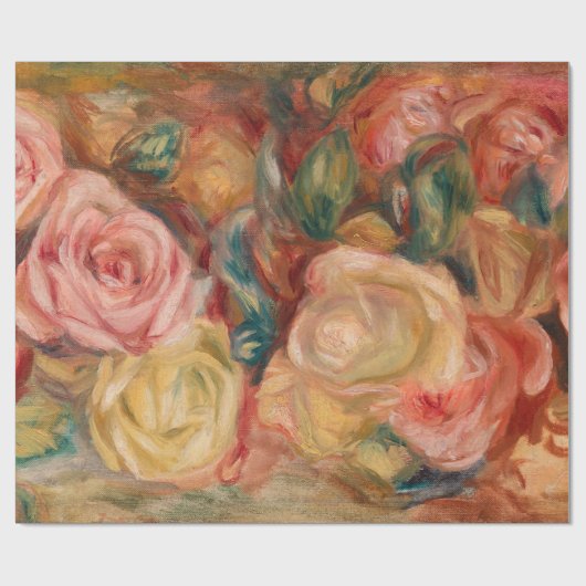 Pierre-Auguste Renoir - Rose Geschenkpapier (Flach)