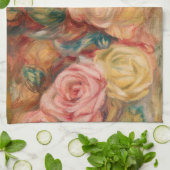 Pierre-Auguste Renoir - Rose Geschirrtuch (Gefaltet)