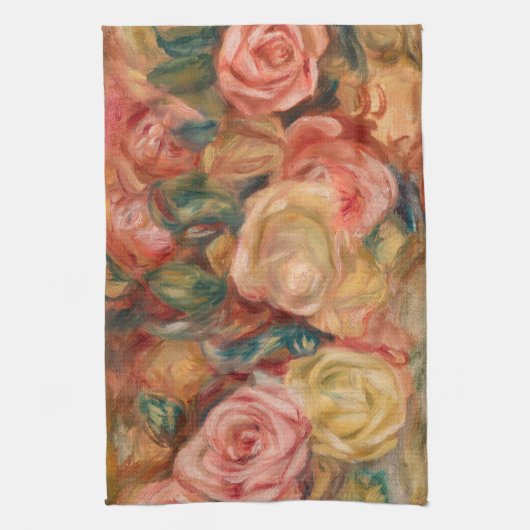 Pierre-Auguste Renoir - Rose Geschirrtuch (Vertikal)