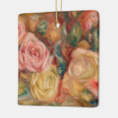 Pierre-Auguste Renoir - Rose Keramikornament (Links)