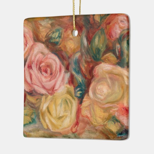 Pierre-Auguste Renoir - Rose Keramikornament (Links)