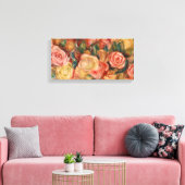 Pierre-Auguste Renoir - Rose Leinwanddruck (Insitu (Wohnzimmer))
