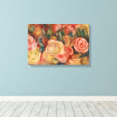 Pierre-Auguste Renoir - Rose Leinwanddruck (Insitu (Holzboden))