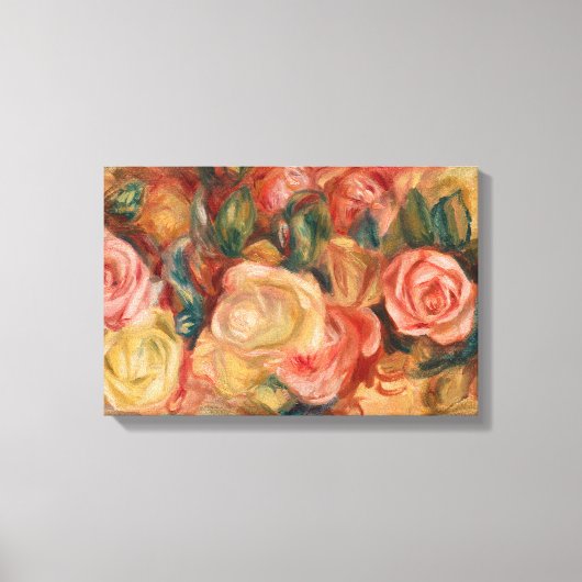 Pierre-Auguste Renoir - Rose Leinwanddruck (Vorderseite)