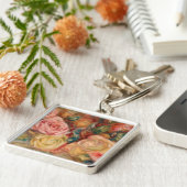 Pierre-Auguste Renoir - Rose Schlüsselanhänger (Seite)