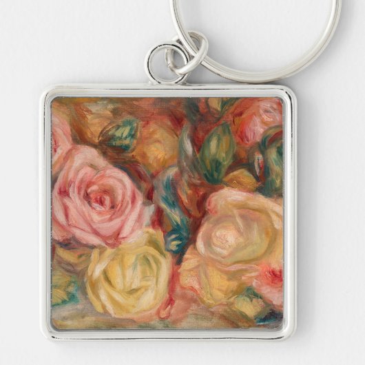 Pierre-Auguste Renoir - Rose Schlüsselanhänger (Vorne)
