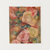 Pierre-Auguste Renoir - Rose Wandteppich (Vorderseite)