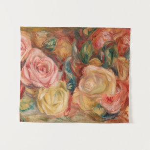 Pierre-Auguste Renoir - Rose Wandteppich