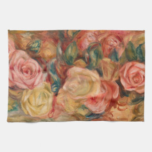 Pierre-Auguste Renoir - Rosen Geschirrtuch