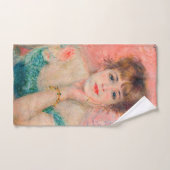 Pierre-Auguste Renoir - Schauspielerin Jeanne Sama Badhandtuch Set (Handtuch)