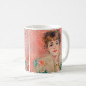 Pierre-Auguste Renoir - Schauspielerin Jeanne Sama Kaffeetasse (VorderseiteRechts)