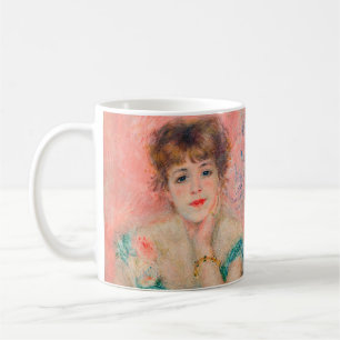 Pierre-Auguste Renoir - Schauspielerin Jeanne Sama Kaffeetasse