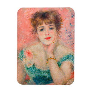 Pierre-Auguste Renoir - Schauspielerin Jeanne Sama Magnet