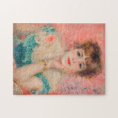 Pierre-Auguste Renoir - Schauspielerin Jeanne Sama Puzzle (Horizontal)