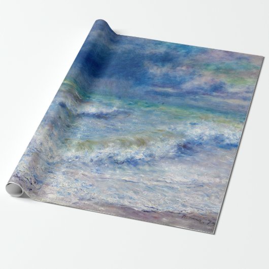 Pierre-Auguste Renoir - Seascape Geschenkpapier (Ungerollt)