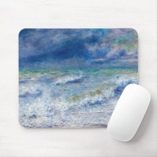 Pierre-Auguste Renoir - Seascape Mousepad (Mit Mouse)