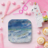 Pierre-Auguste Renoir - Seascape Pappteller (Party)