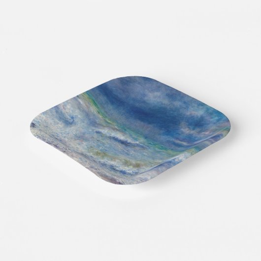 Pierre-Auguste Renoir - Seascape Pappteller (Gewinkelt)