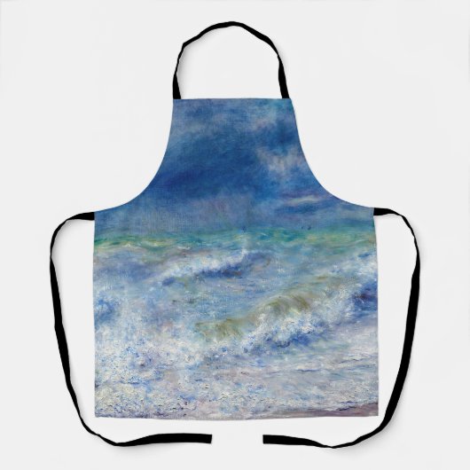 Pierre-Auguste Renoir - Seascape Schürze (Vorderseite)