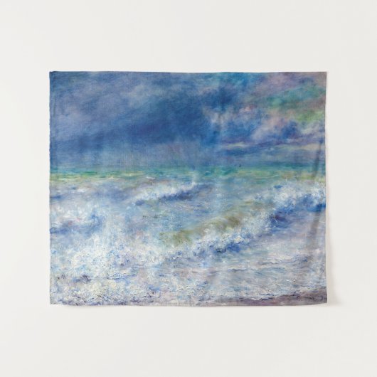 Pierre-Auguste Renoir - Seascape Wandteppich (Vorderseite (Horizontal))