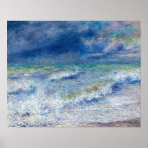 Pierre-Auguste Renoir - Seelandschaft Poster